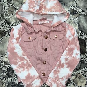 Stylish Kids Jacket Tie-Dye & Jean Jacket